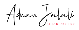 AdnanJalali.com – Chasing 100